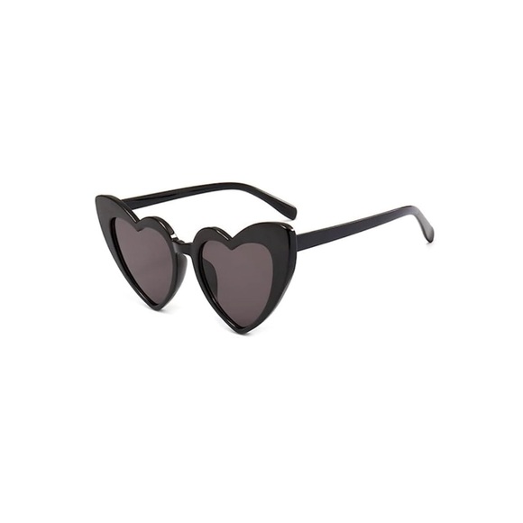 Black Heart Shaped Glasses - Picture 2 of 2
